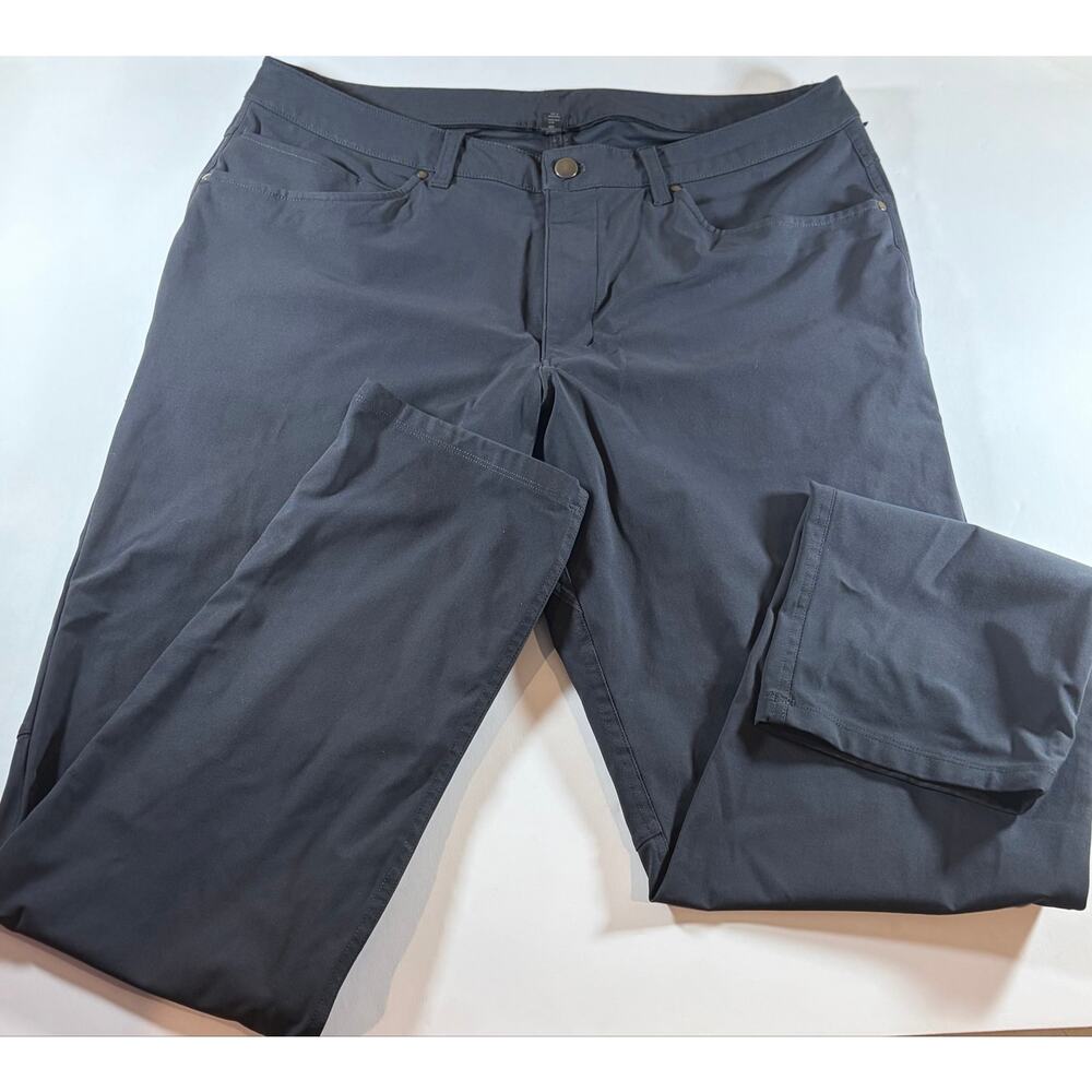 Lululemon Men’s Black ABC Performance Pants 36x32 Stretch Casual Golf